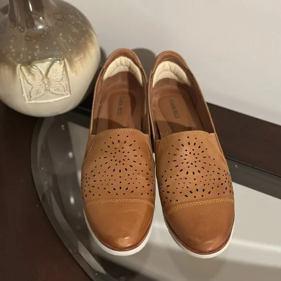 Breathable Work Shoes Cobb Hill Women's Lidia Slip-On Loafers